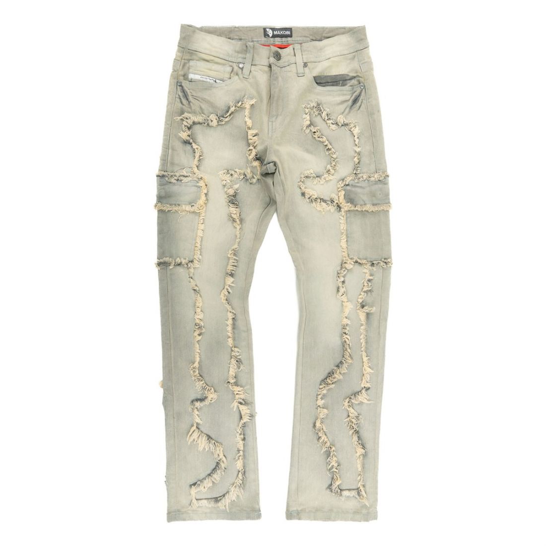 Makobi Distressed Denim Jeans
