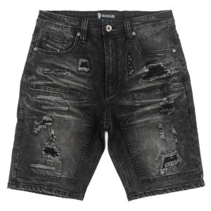 Makobi Distressed Denim Shorts