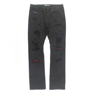 Makobi Distressed Slim Jeans