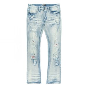 Makobi Distressed Slim Jeans
