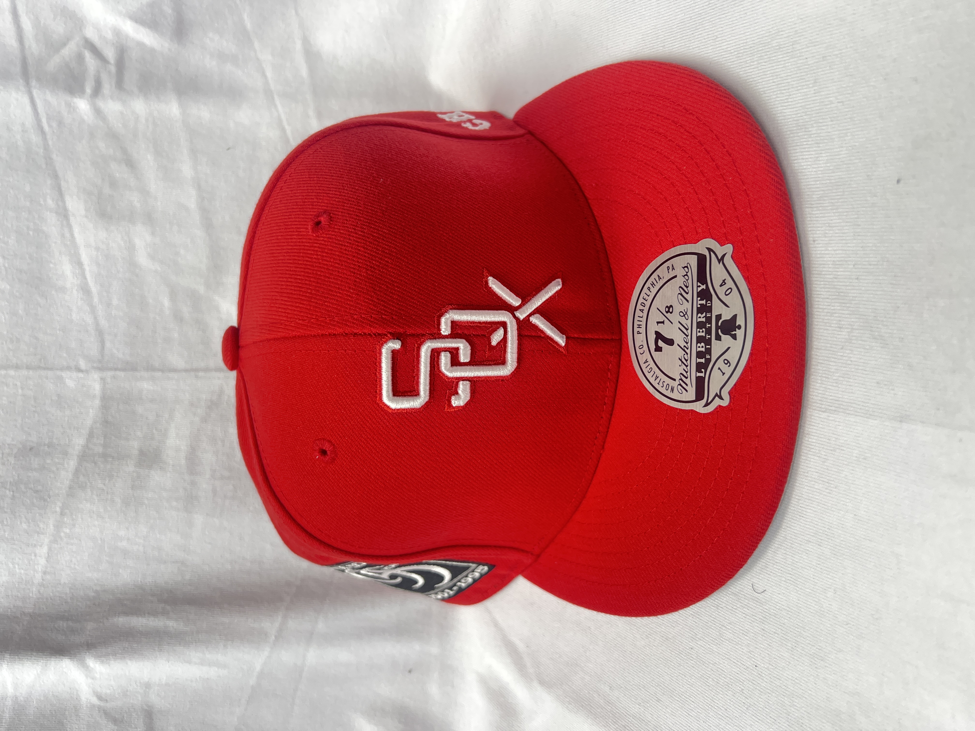 Mitchell & Ness 59FIFTY Fitted Hat (SOX)