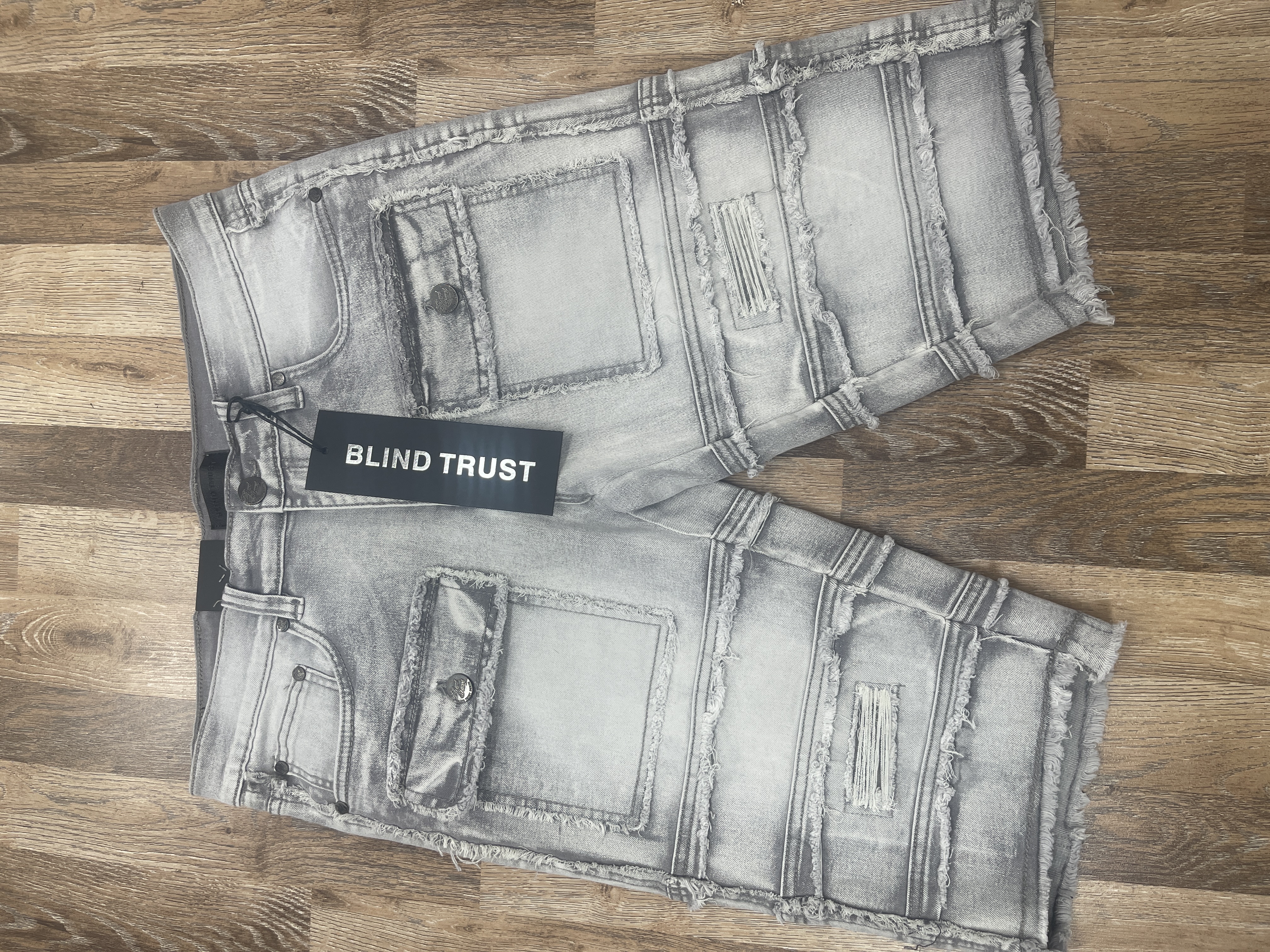 Blind Trust Fashion Distressed Shorts