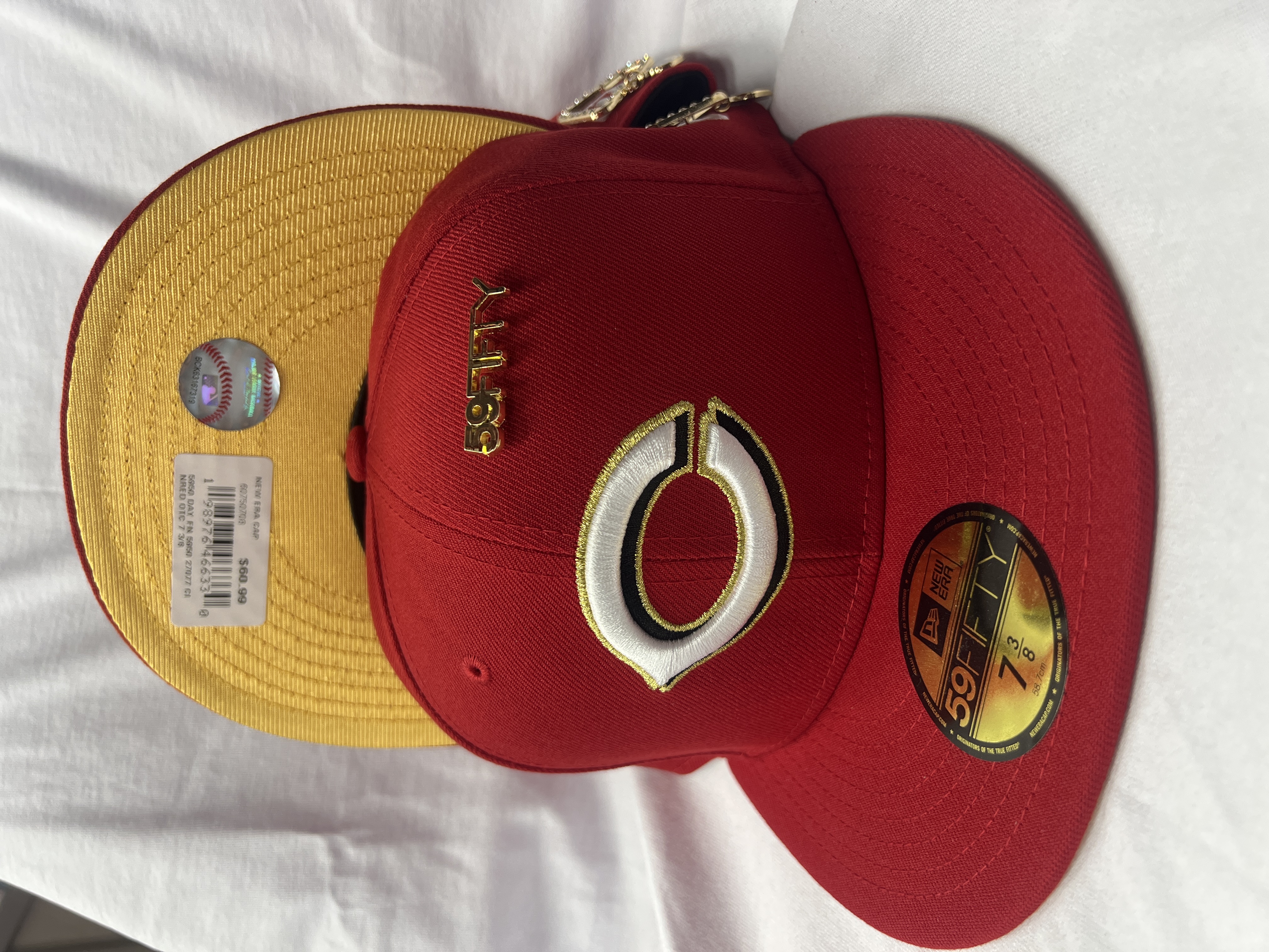 New Era 59FIFTY Fitted Hat ( CINCINNATI REDS )