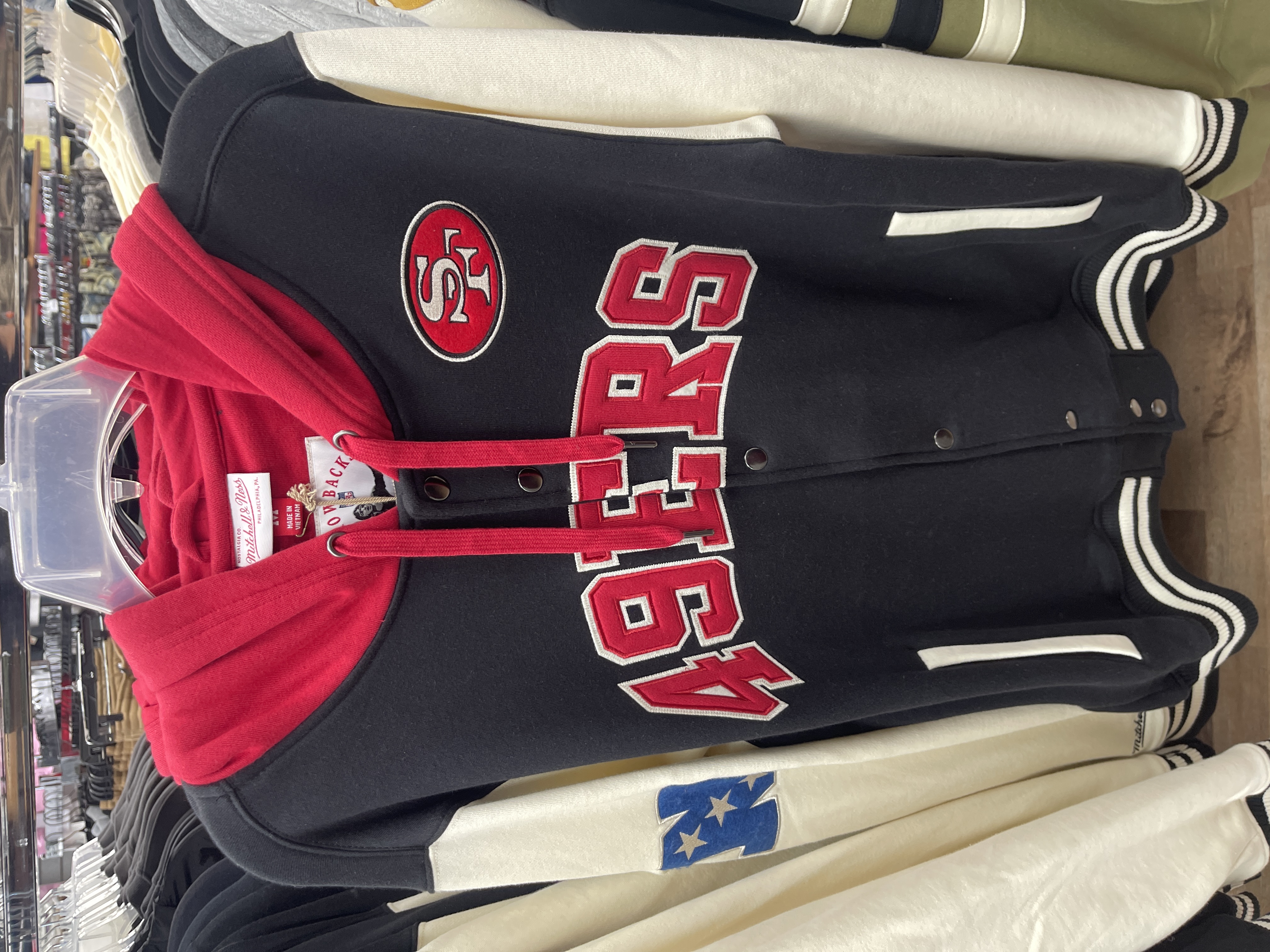 Mitchell & Ness 49ers Vintage Jacket