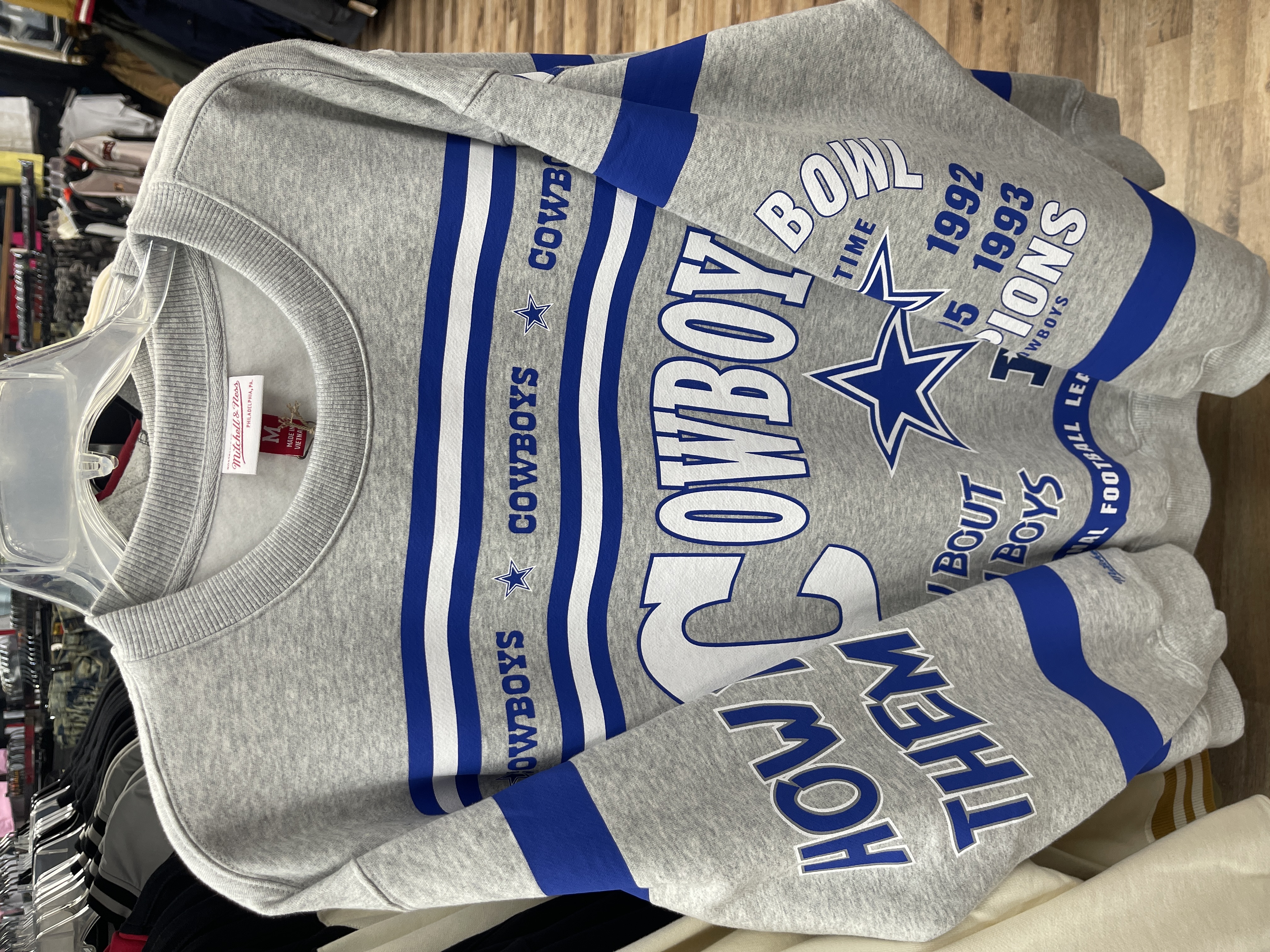 Mitchell & Ness Vintage Cowboys Crewneck