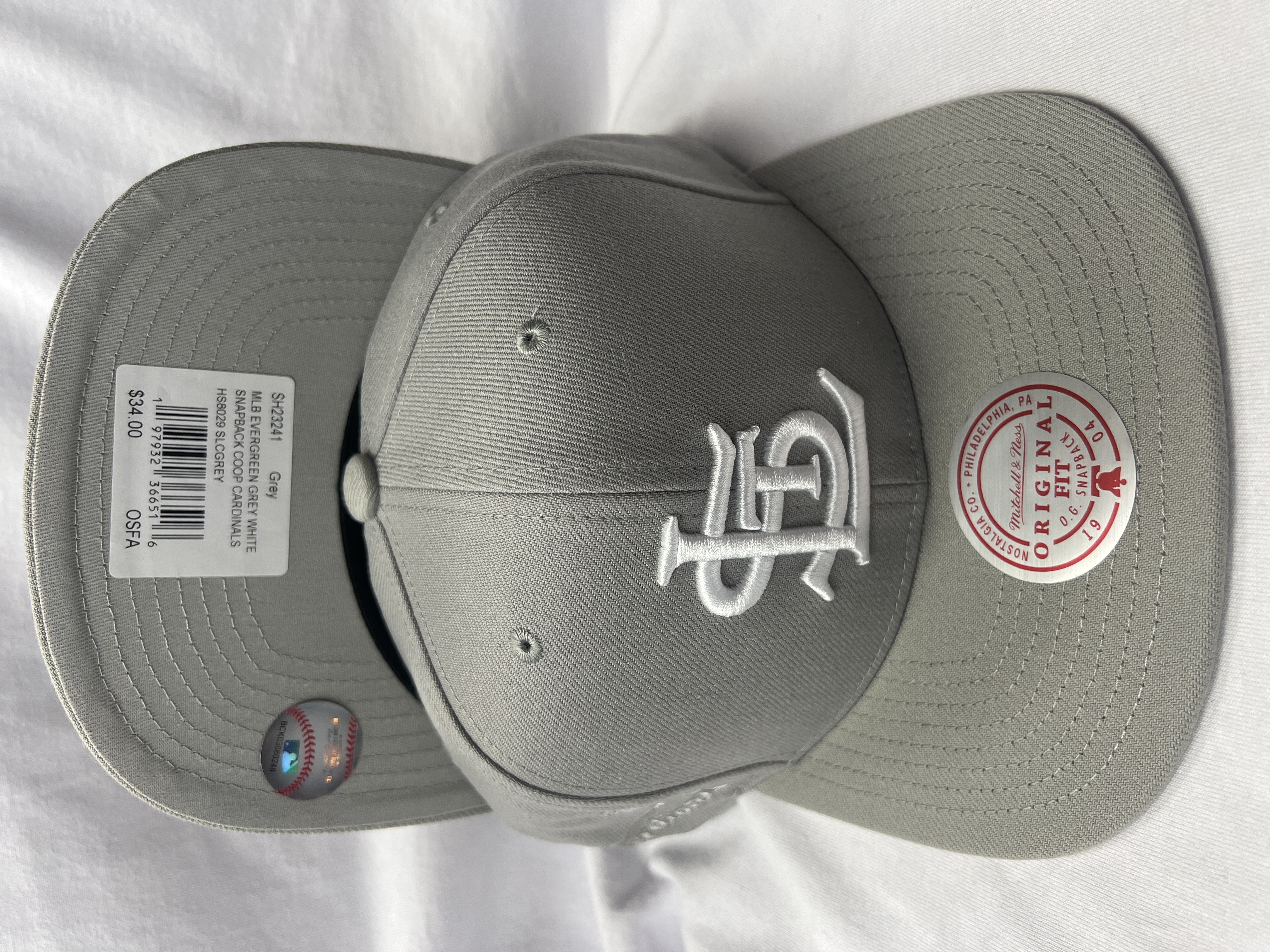 Mitchell & Ness LS Cardinals Original Fit SnapBack