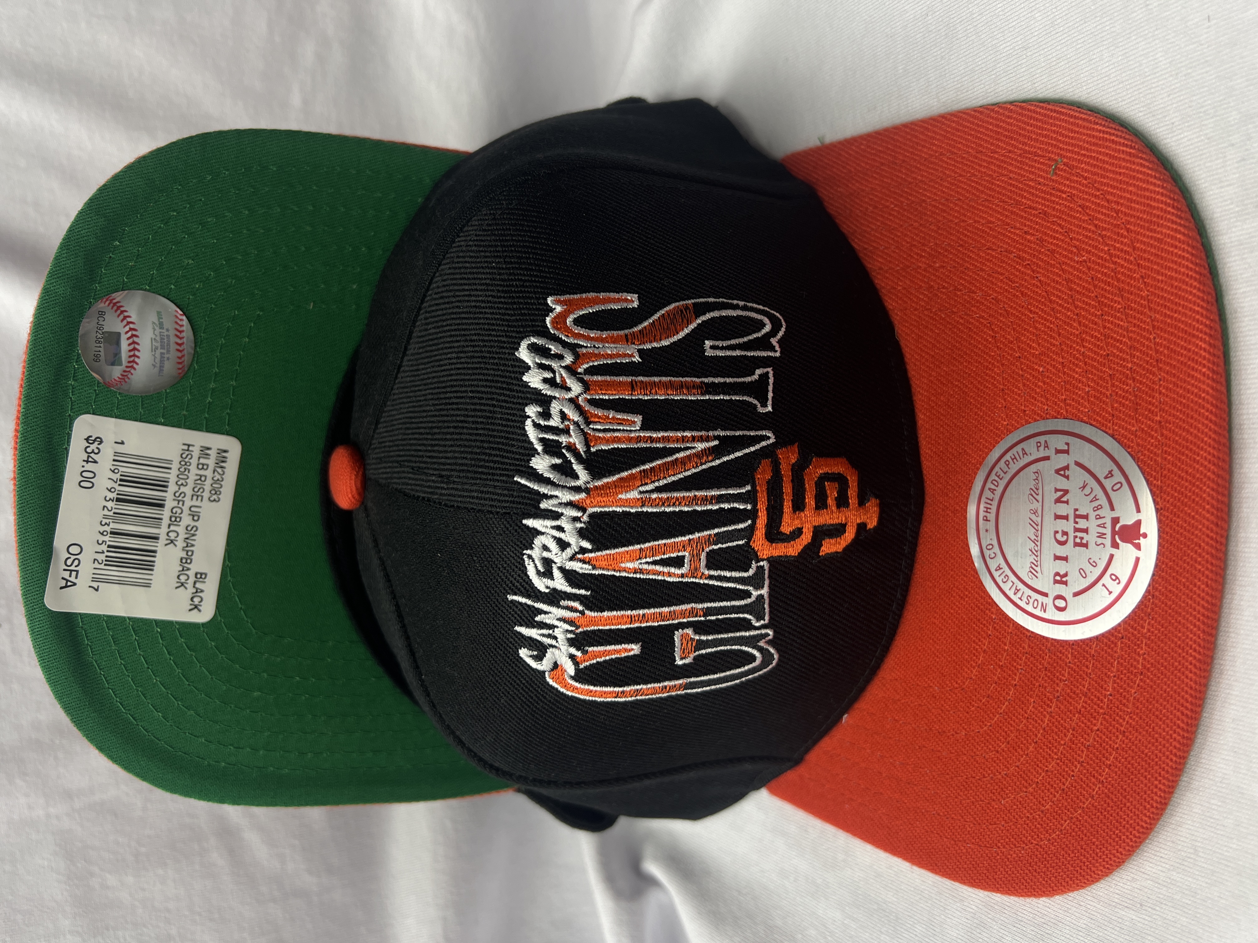 Mitchell & Ness San Francisco Giants Snapback Hat