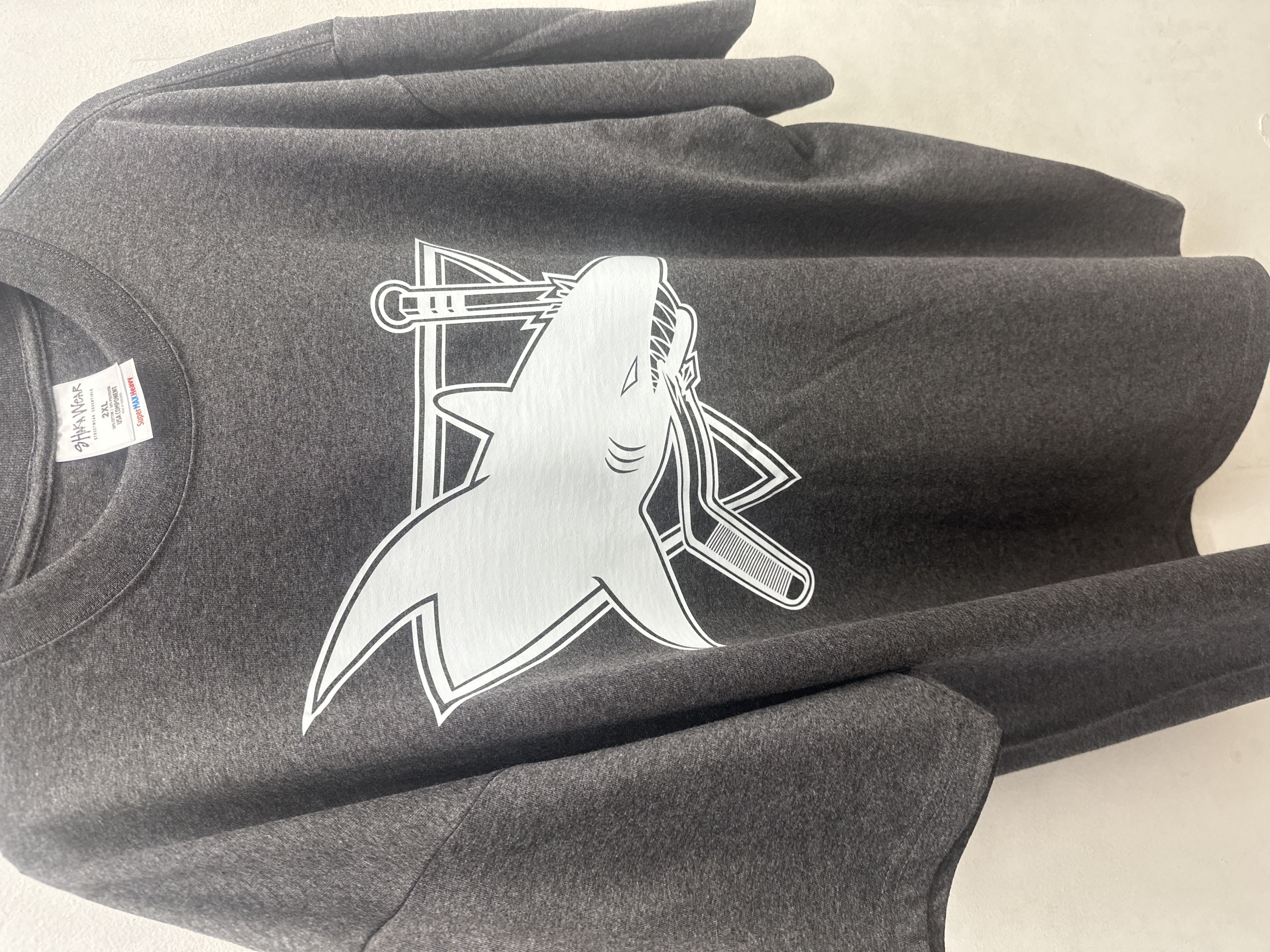 Jeans Plus SJ Sharks Graphic Tee