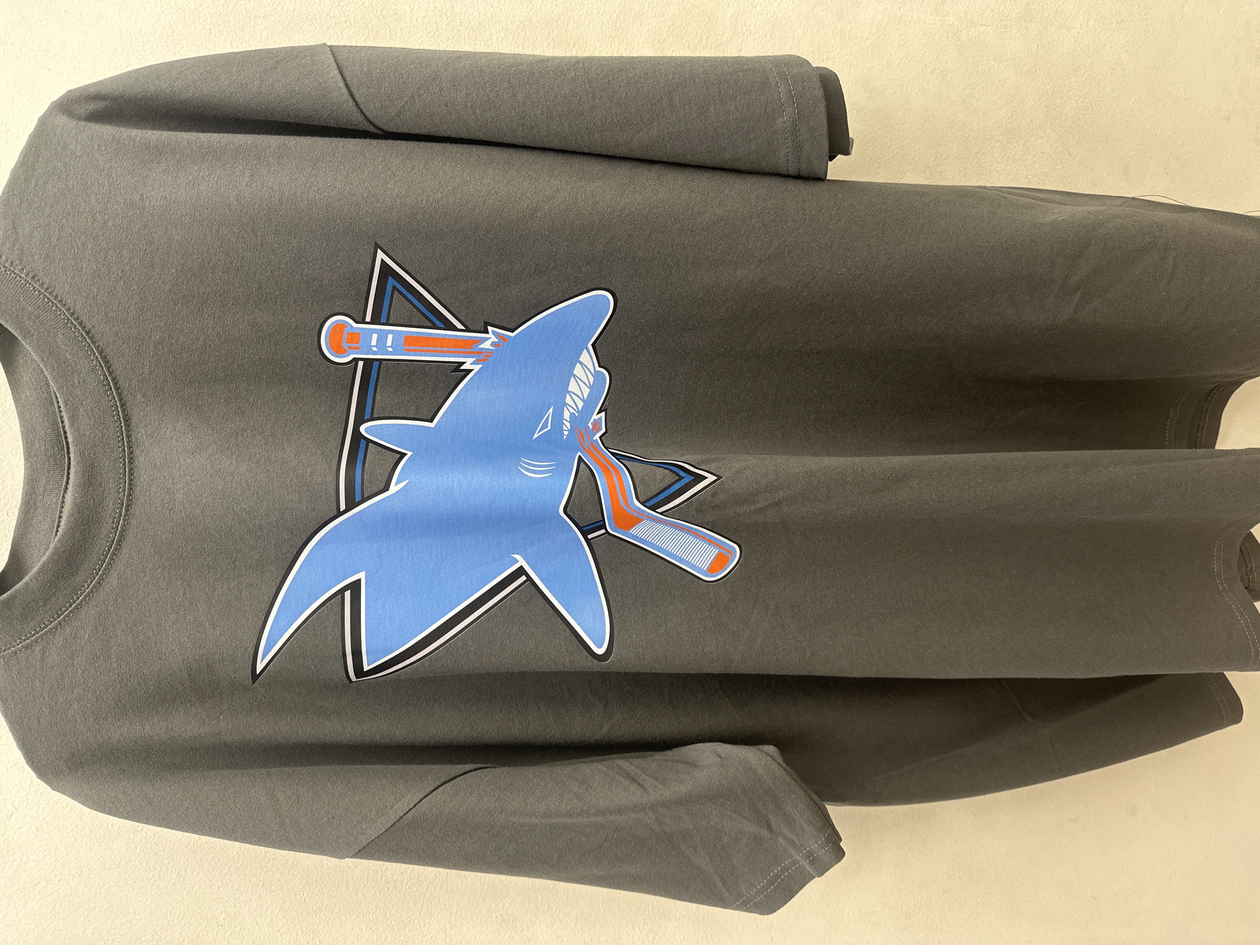 Jeans Plus SJ Sharks Graphic Tee