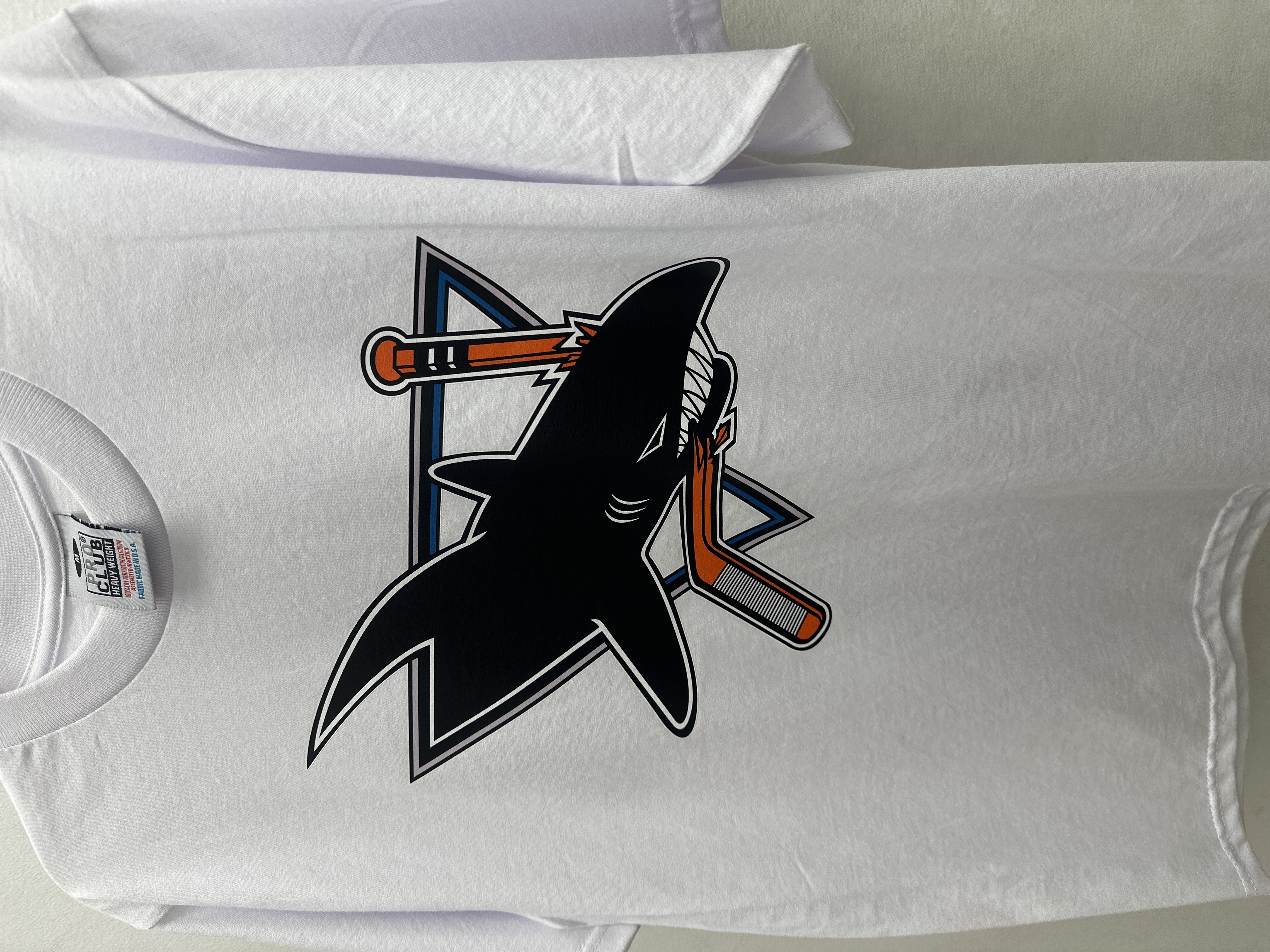 Jeans Plus SJ Sharks Graphic Tee