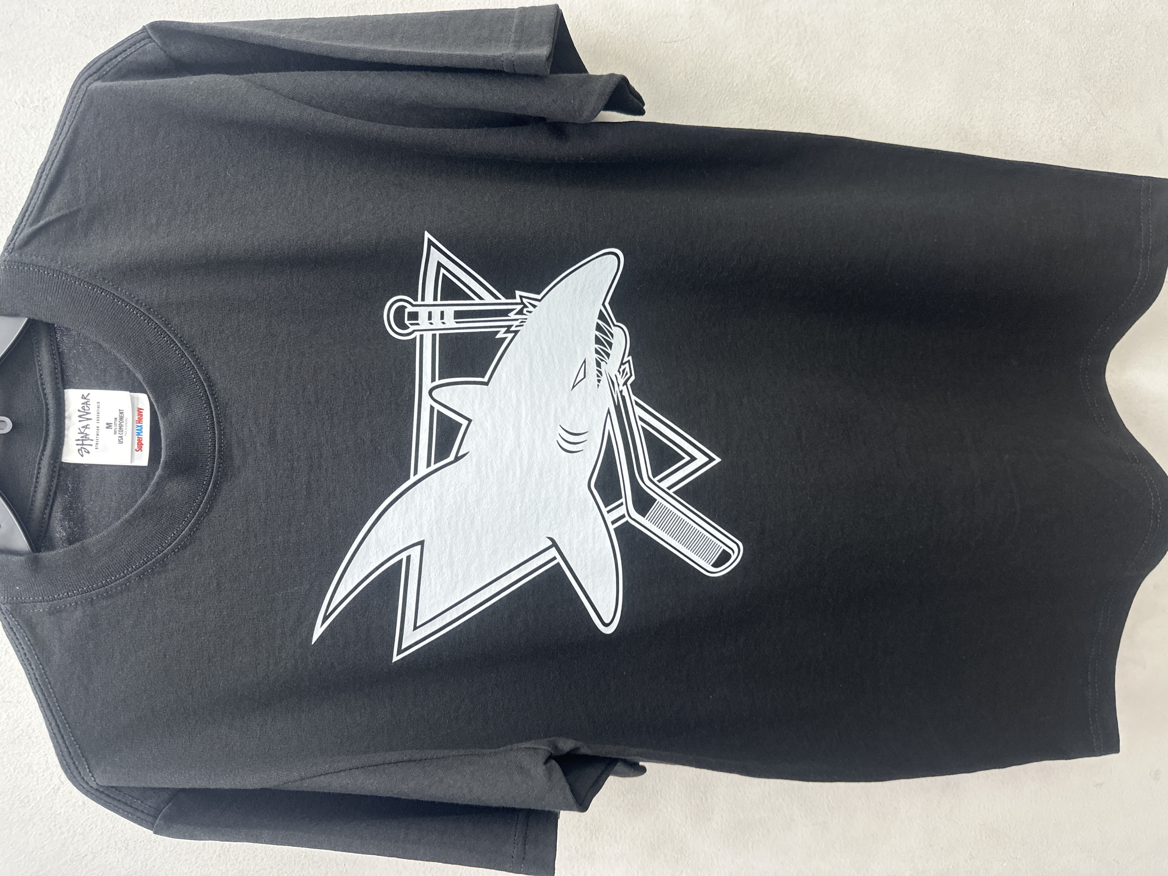 Jeans Plus SJ Sharks Graphic Tee