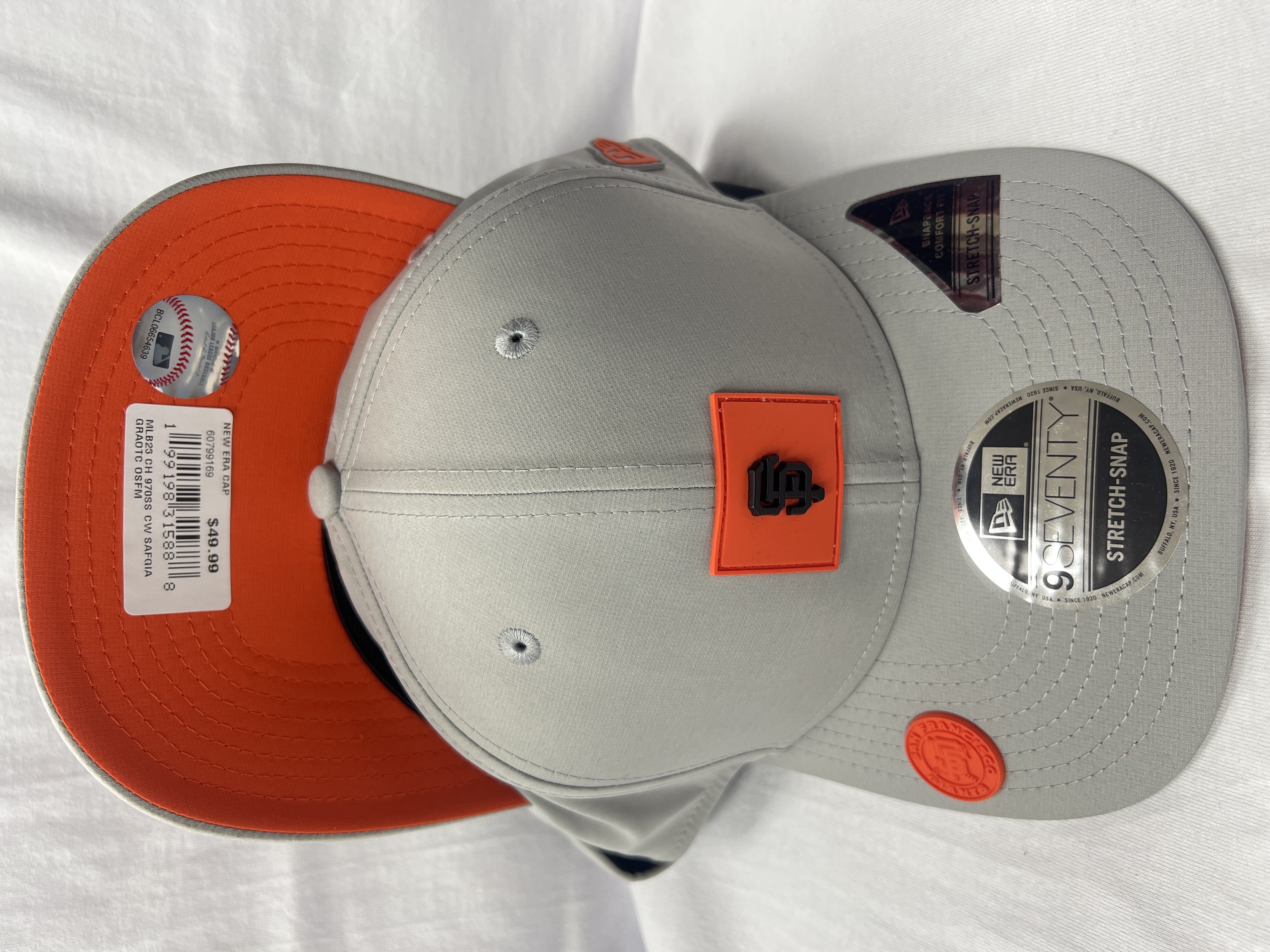 New Era 9SEVENTY Stretch-Snap Baseball Cap ( SF )