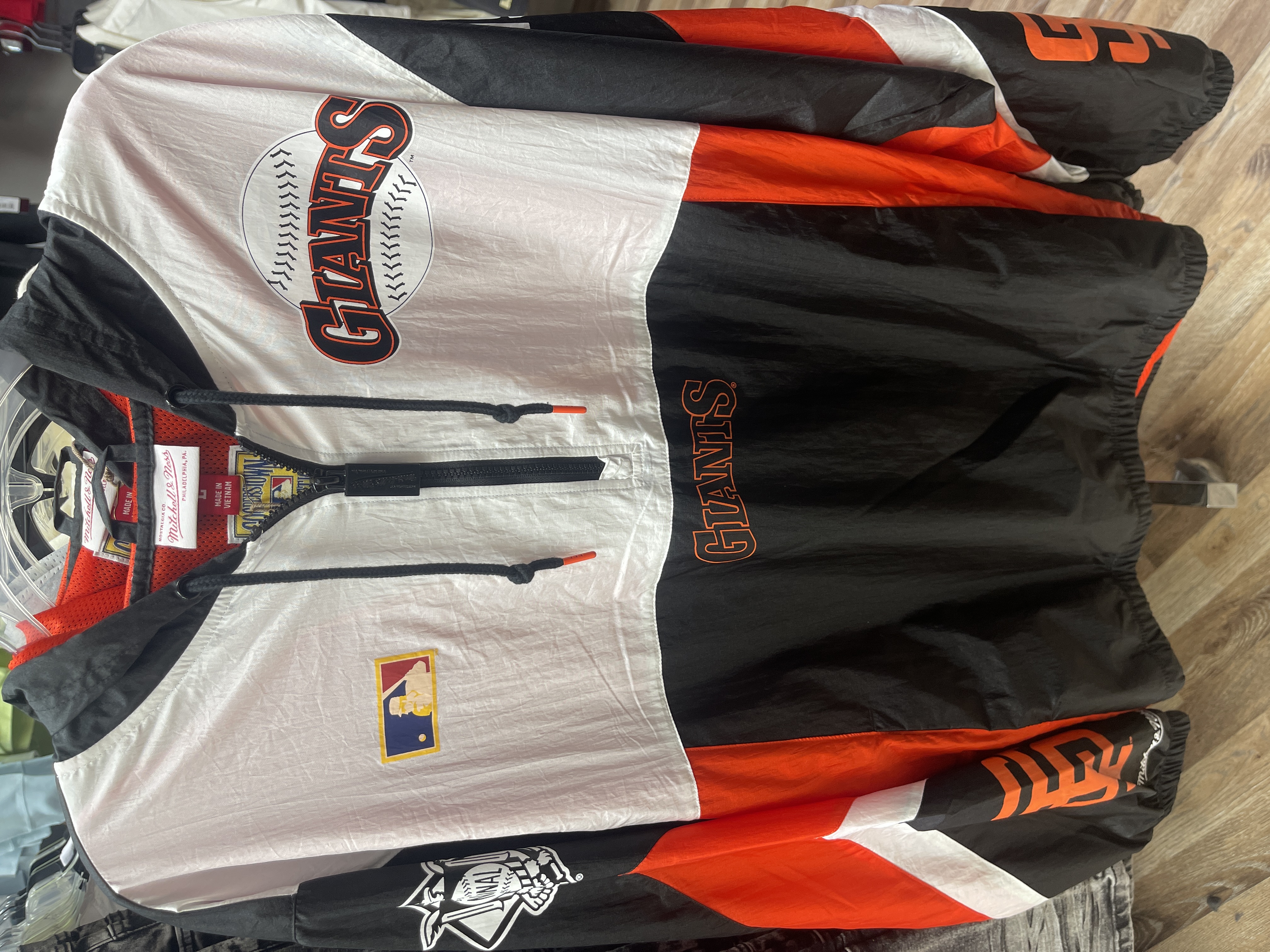 Mitchell & Ness Giants Windbreaker Jacket