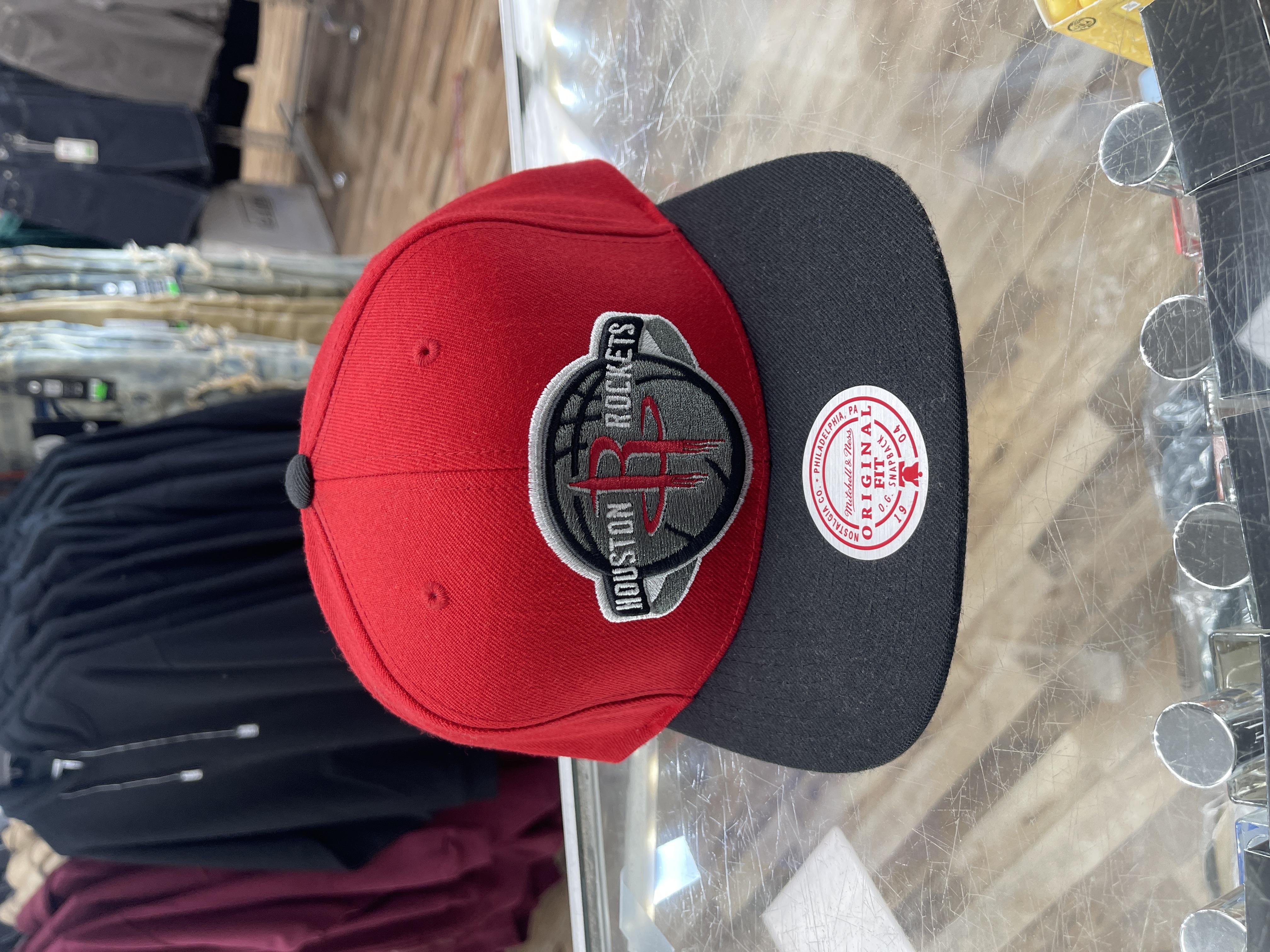 Mitchell & Ness Houston Rockets Snapback Hat