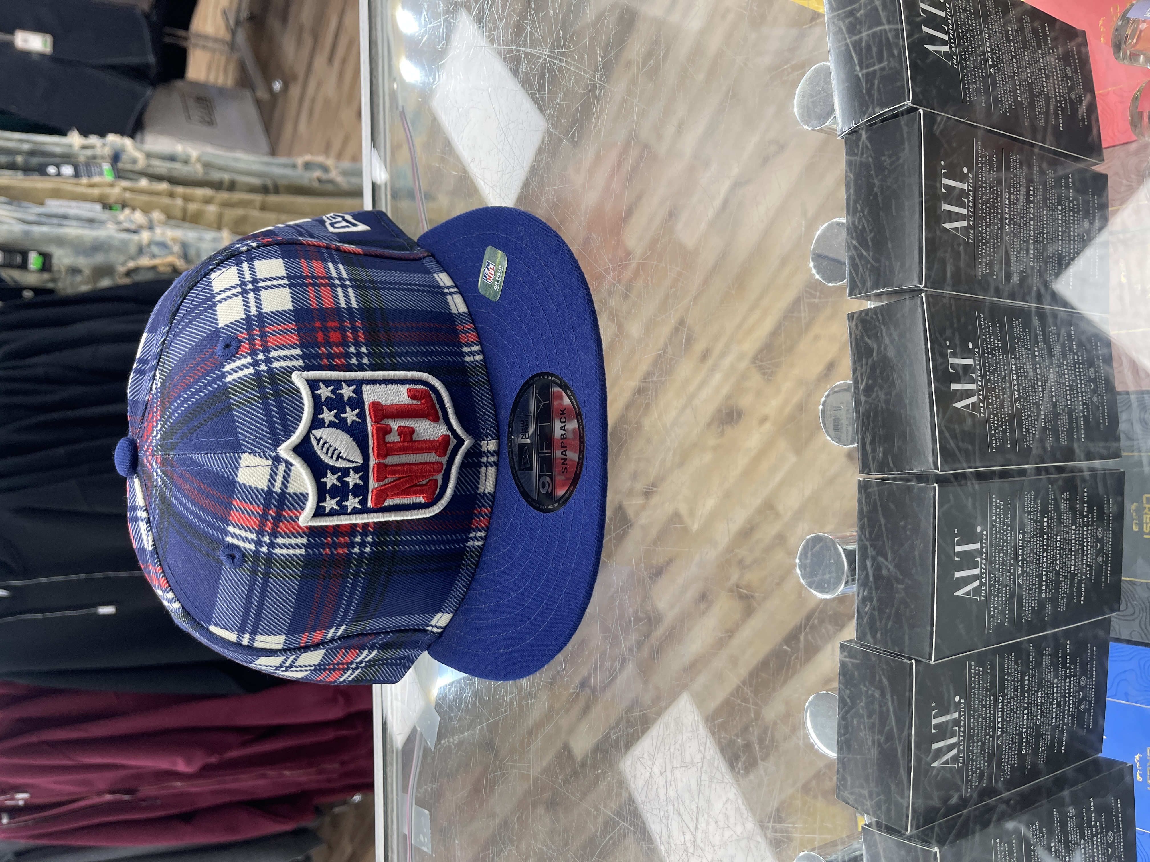 New Era 9FIFTY NFL Shield Plaid Snapback